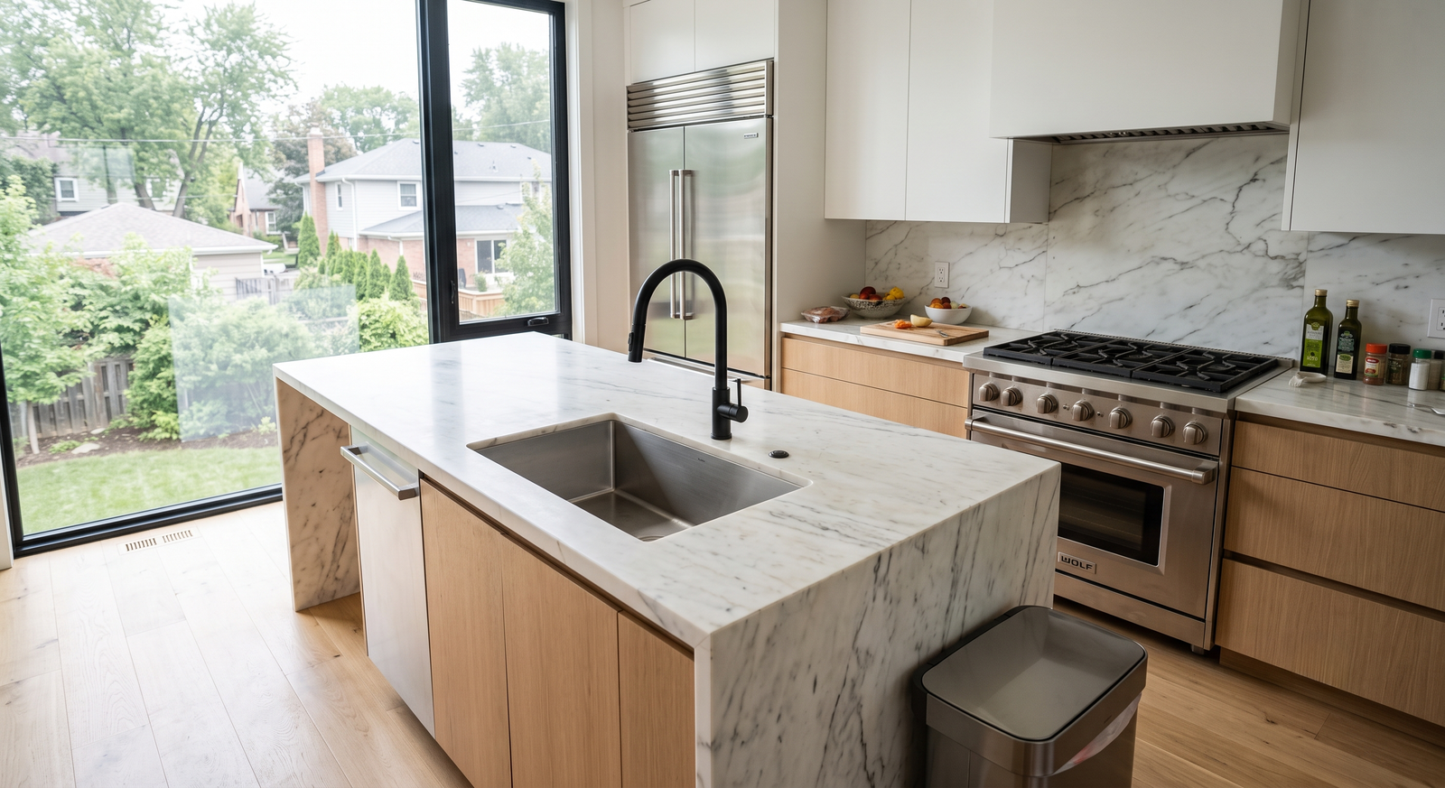 Clean Kitchen - After